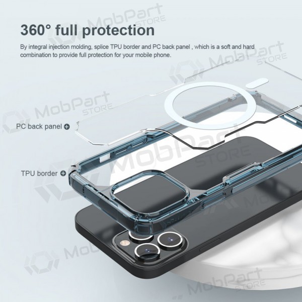 Θήκη Apple iPhone 14 Pro Max - Nillkin Nature Magnetic (λευκή)
