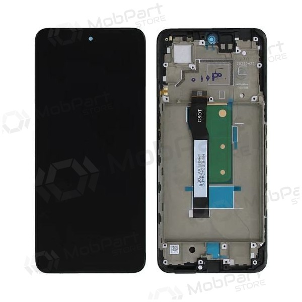 Ekranas Xiaomi Poco X4 GT 5G su lietimui jautriu stikliuku Black γνησια (service pack)