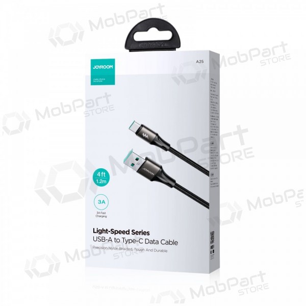 USB καλώδιο Joyroom SA25-AL3 USB to Lightning 3A 1.2m μαύρος
