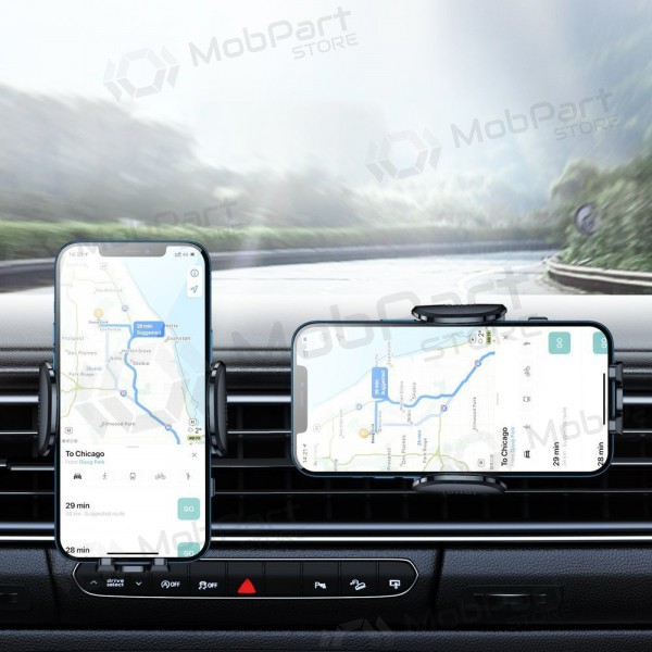 Θήκη τηλεφώνου αυτοκινήτου Joyroom JR-ZS259 (air vent) μαύρος