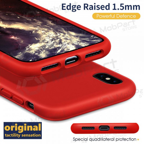 Θήκη Apple iPhone 6 / 6S - Liquid Silicone 1.5mm (κόκκινο)