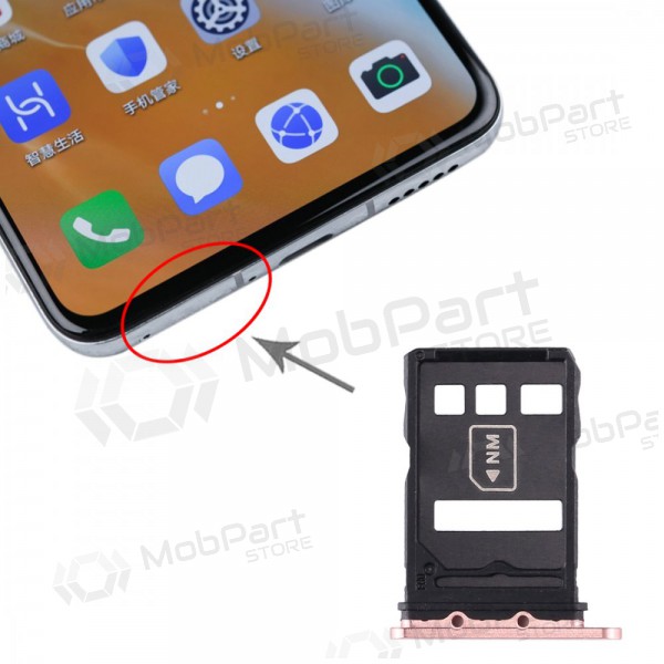 Huawei P40 Υποδοχή κάρτας SIM χρυσαφένιος (Blush Gold)