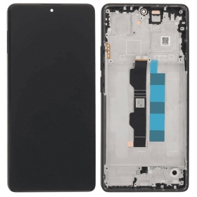 Xiaomi Redmi Note 13 Pro 4G, Poco M6 Pro 4G οθόνη (μαύρος) (γνησια)