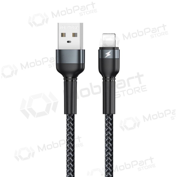 USB καλώδιο Remax RC-124i USB-A to Lightning 1.0m μαύρος