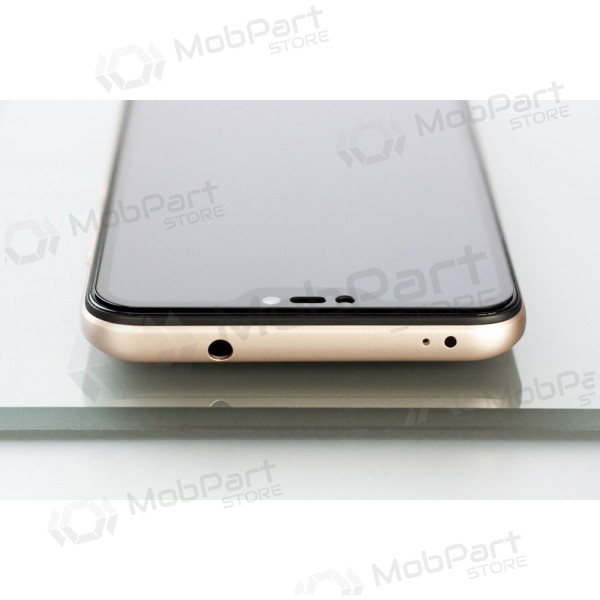 LCD apsauginis stikliukas 3mk Hard Glass Max Lite Samsung G556 Xcover7 μαύρος