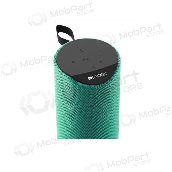 Φορητό ηχείο Bluetooth CANYON CNS-CBTSP5 (MicroSD, AUX, BT V5.0, 1200mAh) (πράσινο)