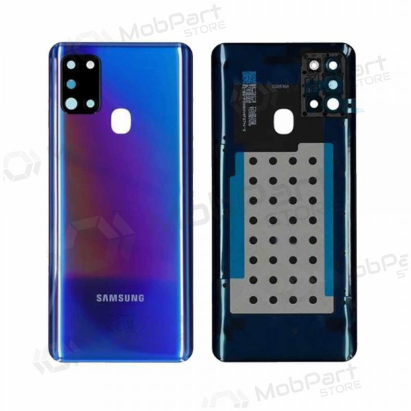 Samsung A217 Galaxy A21s 2020 πίσω κάλυμμα μπαταρίας (μπλε) (service pack) (γνησια)
