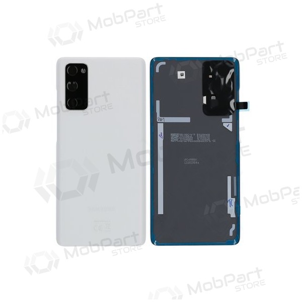 Samsung G780 / G781 Galaxy S20 FE 4G / 5G πίσω κάλυμμα μπαταρίας (Cloud White) (μεταχειρισμένος grade C, γνησια)