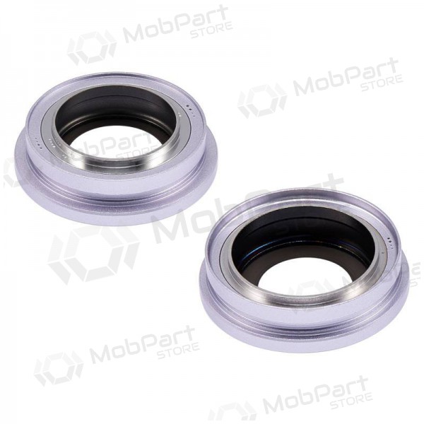 iPhone 14 / 14 Plus τζαμάκι κάμερας (2τεμ) (purpurinis) (με πλαίσιο)