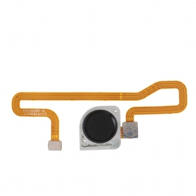 Huawei Y6 2018 εύκαμπτο καλώδιο with black fingerprint