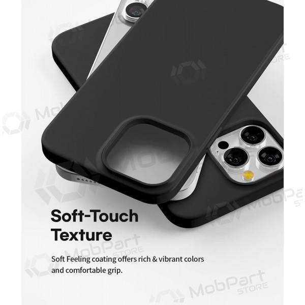 Θήκη Apple iPhone 16 Pro - Mercury Soft Feeling (μαύρη)