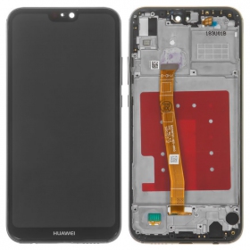Huawei P20 Lite οθόνη (μαύρος) (με πλαίσιο)