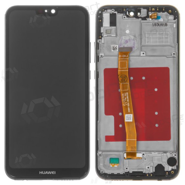 Huawei P20 Lite οθόνη (μαύρος) (με πλαίσιο)