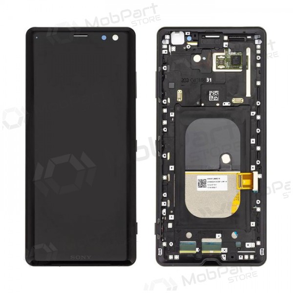 Sony Xperia XZ3 H8416 / H9436 οθόνη (μαύρος) (με πλαίσιο) (μεταχειρισμένος grade B, γνησια)