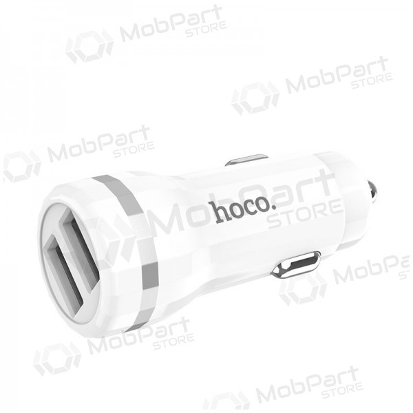 Φορτιστής automobilinis Hoco Z27 (2.4A) (άσπρο)
