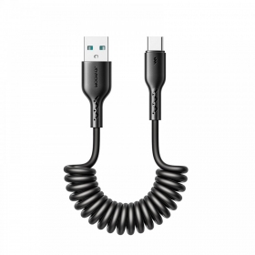 USB καλώδιο Joyroom SA38-AC3 USB to USB-C 3A 1.5m μαύρος