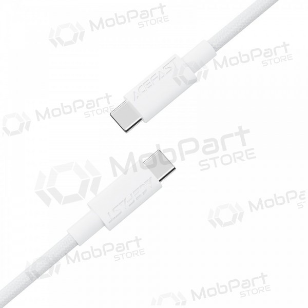 USB καλώδιο Acefast C18-03 60W USB-C to USB-C 1.2m άσπρο