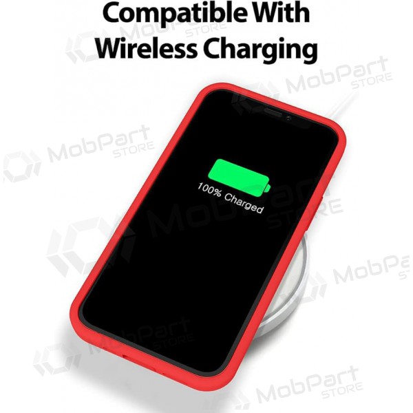 Θήκη Apple iPhone 16 Plus Mercury - Silicone Case (κόκκινη)