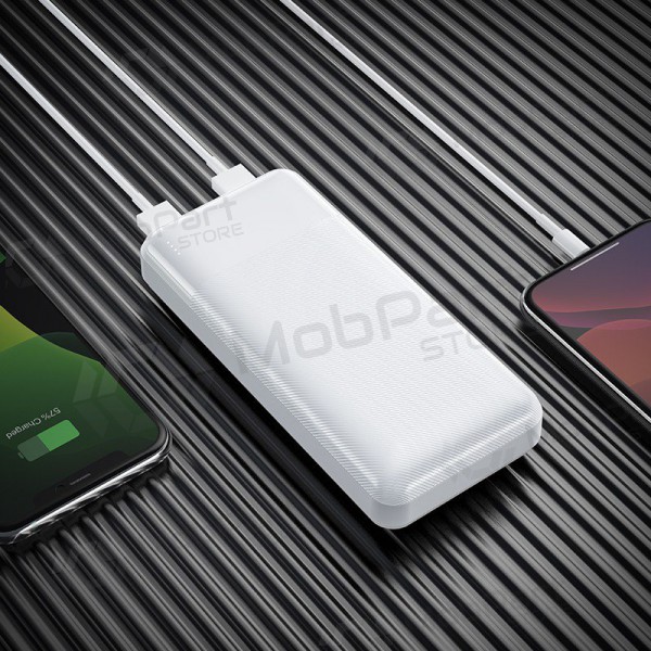Εξωτερική μπαταρία Power Bank Hoco J72A 20000mAh άσπρο