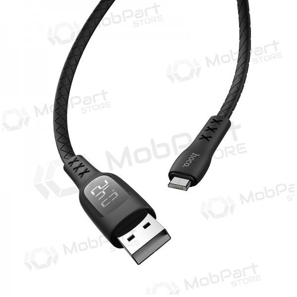 USB καλώδιο HOCO S6 lightning 1.2m μαύρος