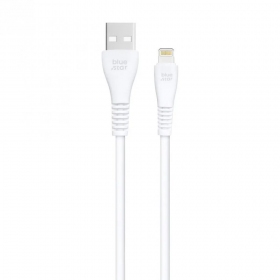 Καλώδιο Lightning Blue Star PJ-DG5-A USB-A σε Lightning 1 m λευκό