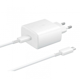 Φορτιστής Samsung EP-TA845 45W + Type-C καλώδιο 25W άσπρο