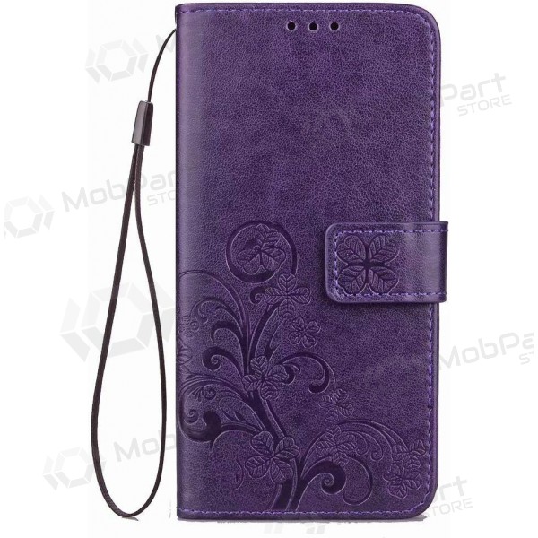 Θήκη Samsung Galaxy A13 5G, A04 - Flower Book (μοβ)