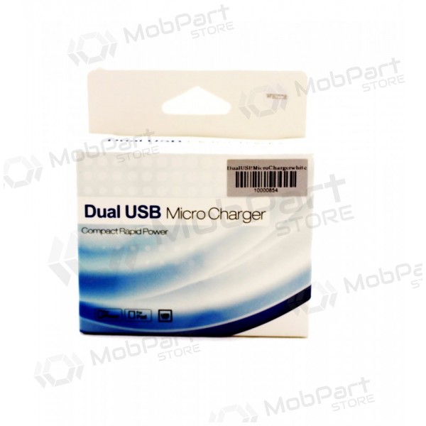 Φορτιστης αυτοκινητου (USB) (big/long) άσπρο (0.6A)