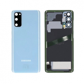 Samsung G981F / G980 Galaxy S20 πίσω κάλυμμα μπαταρίας (Cloud Blue) (μεταχειρισμένος grade B, γνησια)