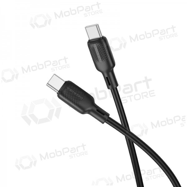 USB καλώδιο Borofone BX113 60W USB-C to USB-C 2.0m μαύρος