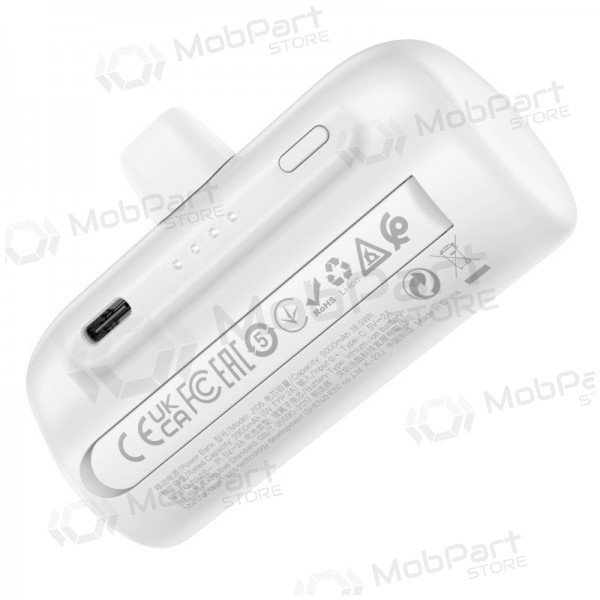 Εξωτερική μπαταρία Power Bank Hoco J106 Lightning 5000mAh λευκή