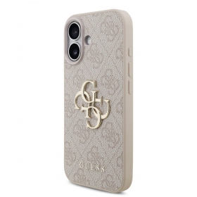 Θήκη Apple iPhone 17 - Guess PU 4G Metal Logo