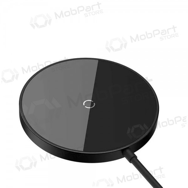 Ασύρματος φορτιστής MagSafe Baseus Simple Mini 3 15 W μαύρος