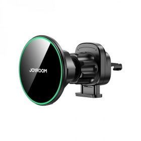 Automobilinis laikiklis-φορτιστής Joyroom JR-ZS412 Qi2 MagSafe 15W μαύρος