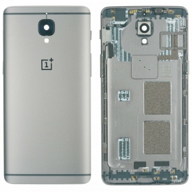 OnePlus 3 / 3T πίσω κάλυμμα μπαταρίας (ασήμι) (μεταχειρισμένος grade B, γνησια)