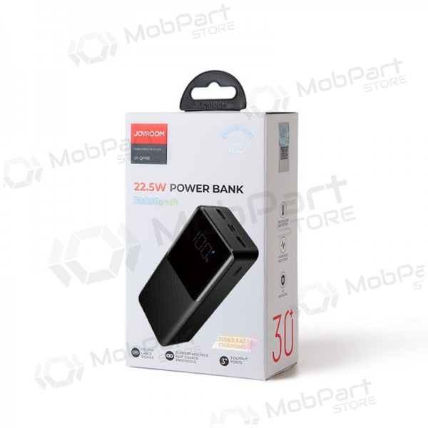 Εξωτερική μπαταρία Power Bank Joyroom JR-QP193 22.5W 30000mAh μαύρος