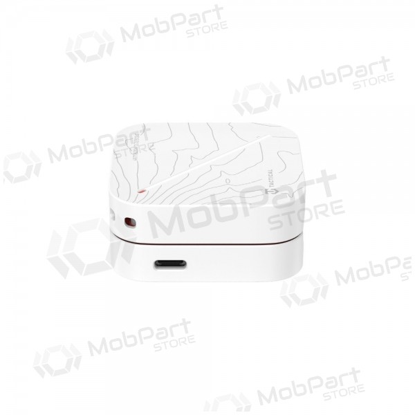 Ασύρματα ακουστικά Tactical StrikePods Bahna Arctic με μικρόφωνο USB-C λευκά