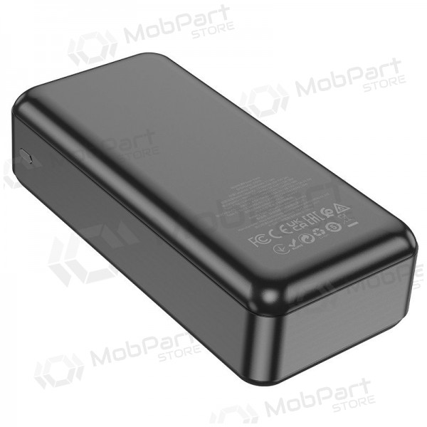 Εξωτερική μπαταρία Power Bank Hoco J101B PD 20W+Quick Charge 3.0 22.5W 30000mAh μαύρος