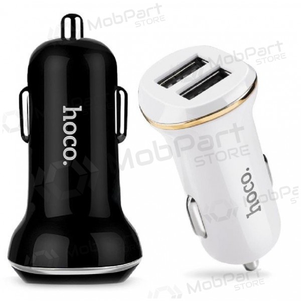 Φορτιστης αυτοκινητου HOCO Z1 Dual USB (5V 2.1A) (μαύρος)