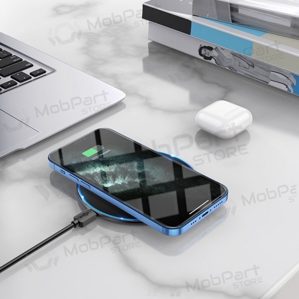 Ασύρματος φορτιστής Borofone BQ3 Pro 15 W μαύρος