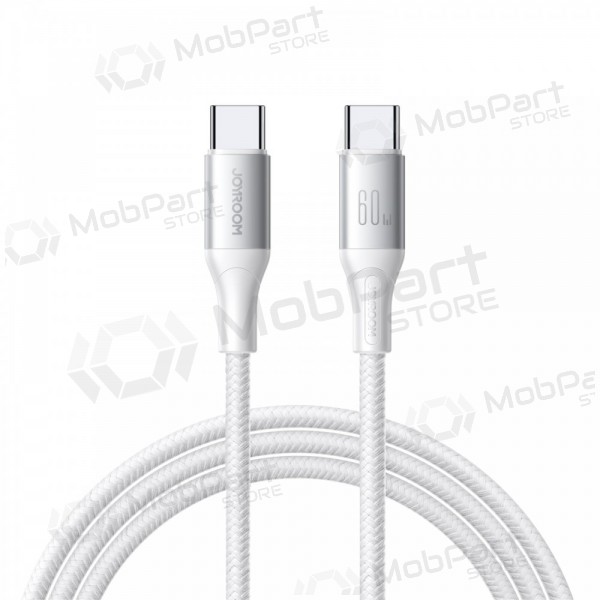 USB καλώδιο Joyroom S-A28 USB-C to USB-C 60W 1.0m άσπρο