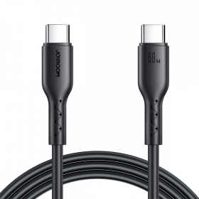 USB καλώδιο Joyroom SA26-CC3 USB-C to USB-C 60W 1.0m μαύρος