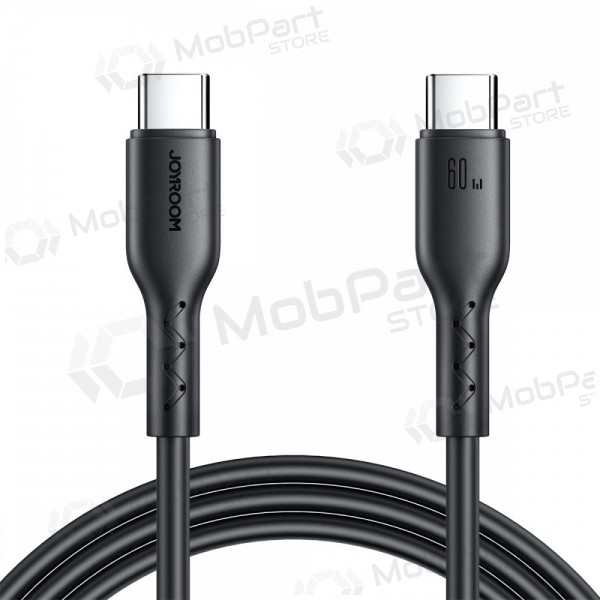 USB καλώδιο Joyroom SA26-CC3 USB-C to USB-C 60W 1.0m μαύρος