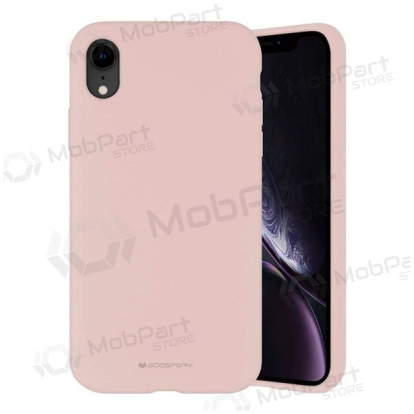 Θήκη Samsung Galaxy A22 4G Mercury - Silicone Case (ροζ άμμου)