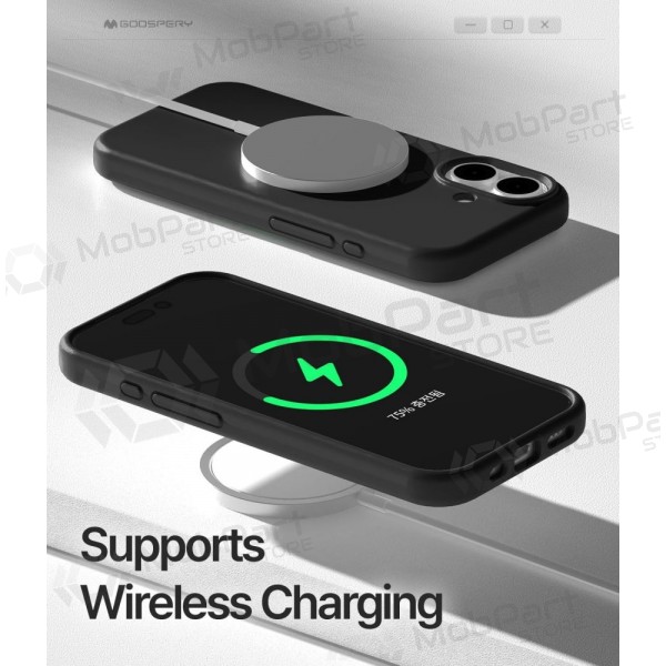 Θήκη Mercury Pure Magsafe Silicon Case Apple iPhone 17 το κόκκινο