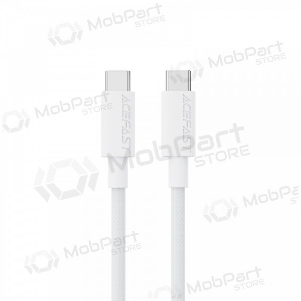 USB καλώδιο Acefast C18-03 60W USB-C to USB-C 1.2m άσπρο