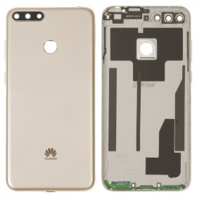 Huawei Y6 Prime 2018 πίσω κάλυμμα μπαταρίας (χρυσαφένιος) (μεταχειρισμένος grade C, γνησια)