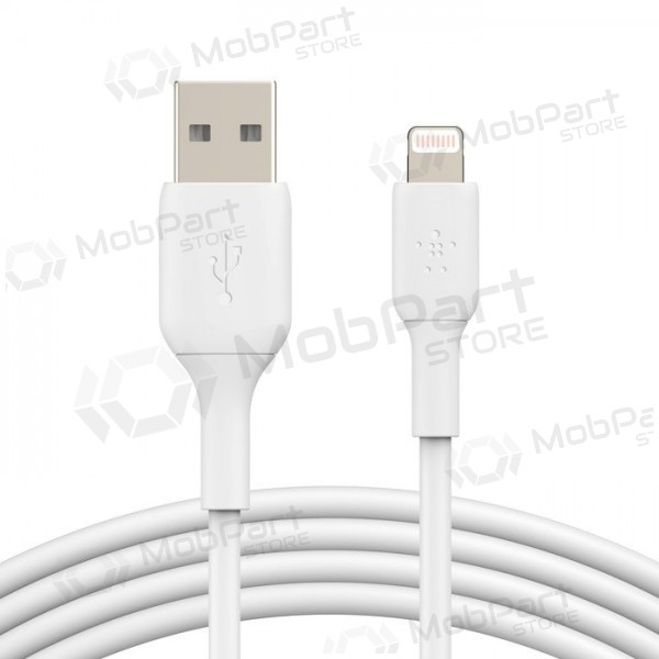 USB καλώδιο Belkin Boost Charge USB-A to Lightning 1.0m άσπρο