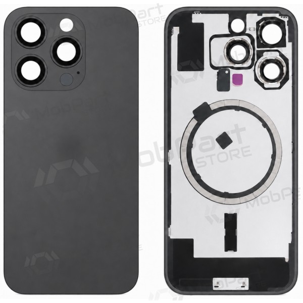 Πίσω θήκη Apple iPhone 16 Pro (μαύρη) (Premium)