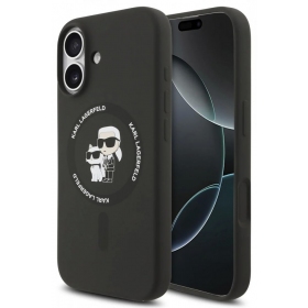 Θήκη Apple iPhone 17 - Karl Lagerfeld Liquid Silicone Karl and Choupette MagSafe